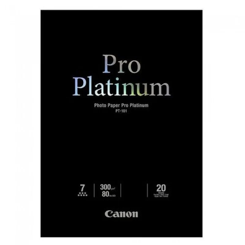 Canon PT-101 Fotopapier Pro Platinum A2 300g 20 Blatt