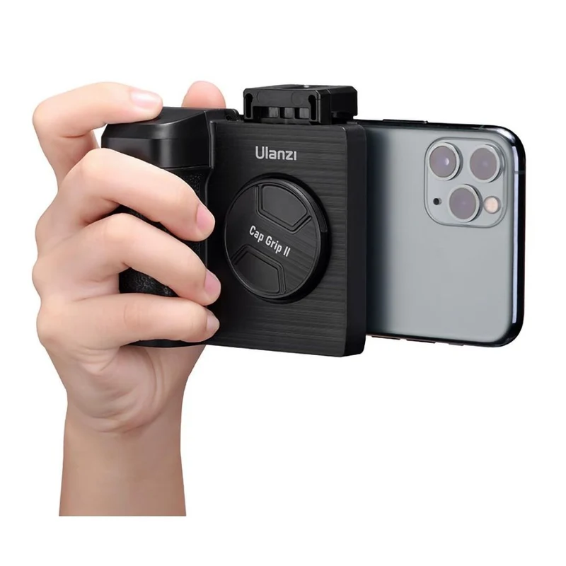 Ulanzi CapGrip II Smartphone Camera Grip with Bluetooth - Black