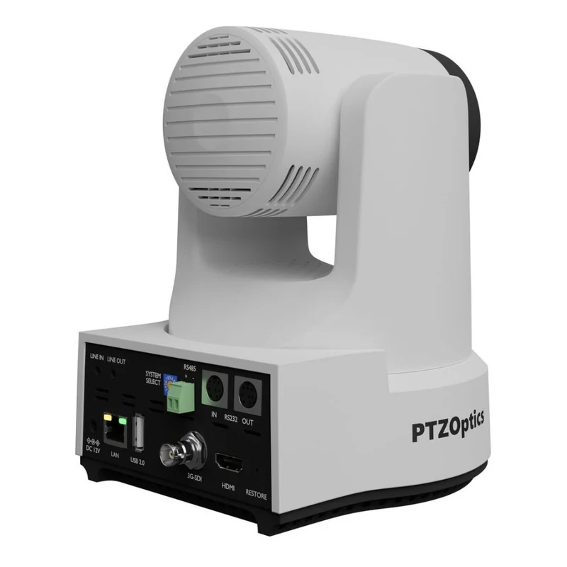 PTZOptics Link 4K, 20-fach optischer Zoom, weiß