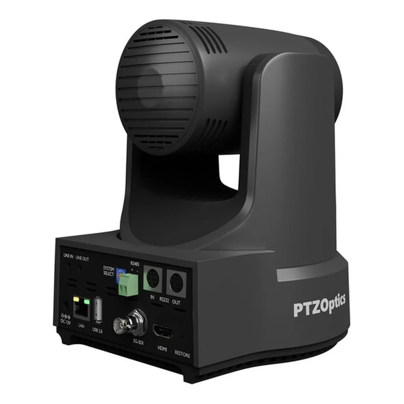 PTZOptics Link 4K, 12-fach optischer Zoom, grau