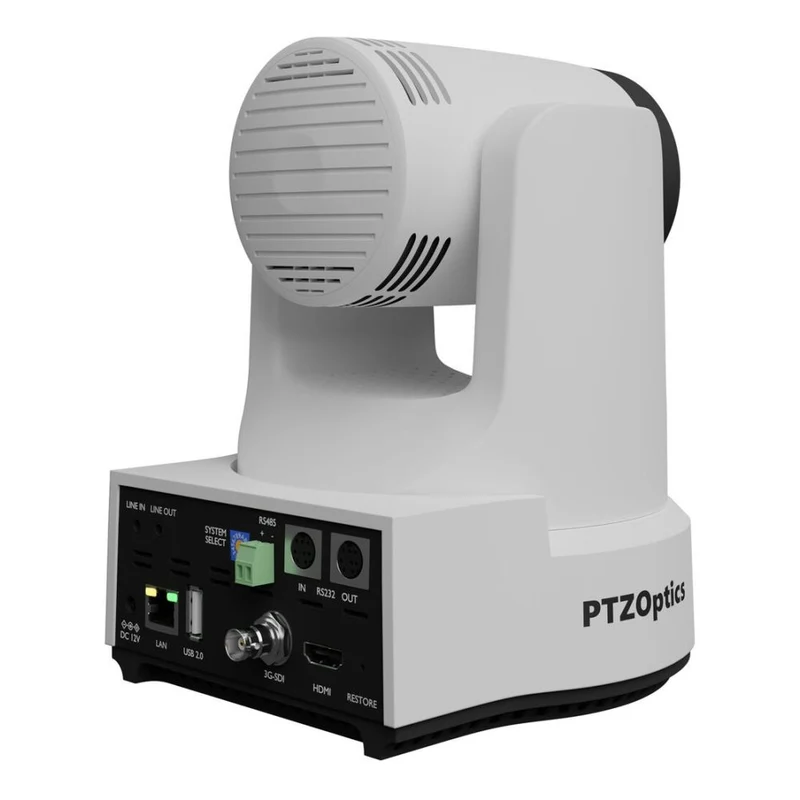 PTZOptics Link 4K, 12x Optical Zoom, White