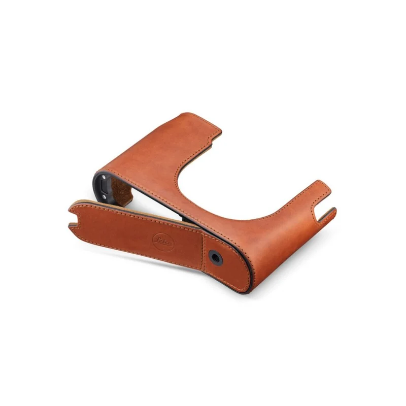 Leica 19652 Halfcase Q3, Leder, Cognac