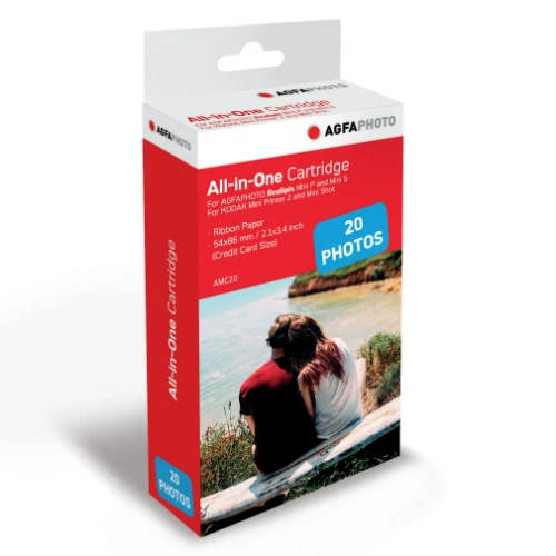 Agfa Mini 2x3" photo paper (20 pcs)