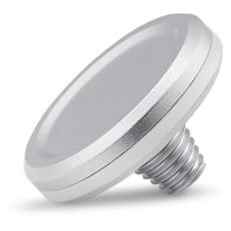 Leica 19672 Soft Release Button, Aluminium, silber eloxiert
