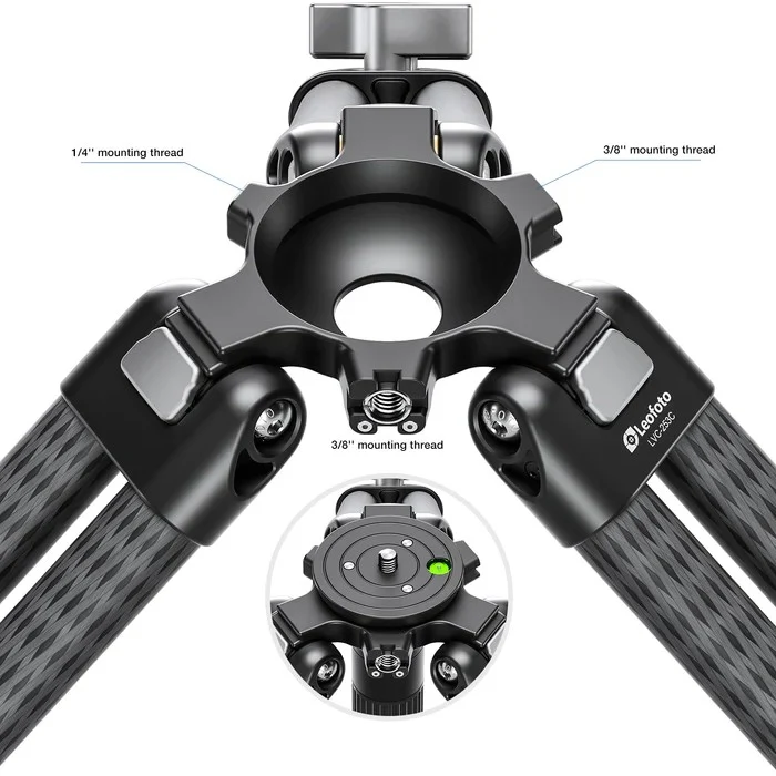 Leofoto Video Tripod LVC-253C+BV-15