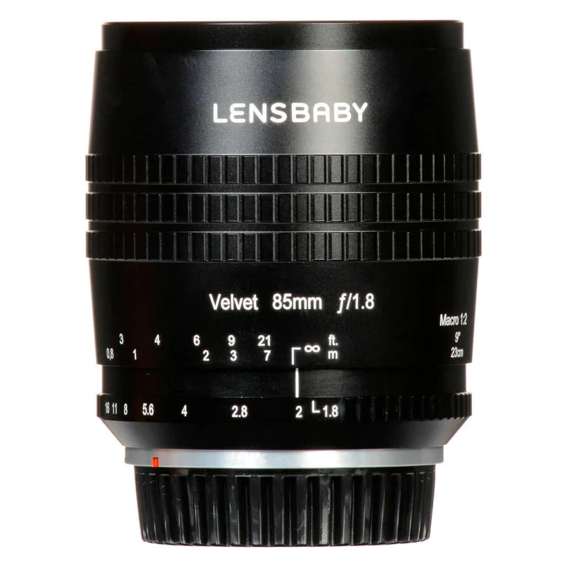 Lensbaby Velvet 85 black Nikon Z