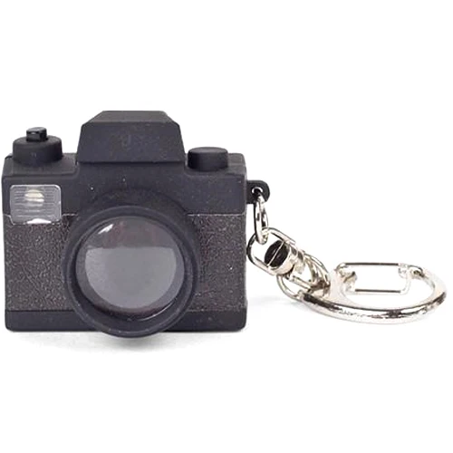 Kikkerland camera ledLED keychain