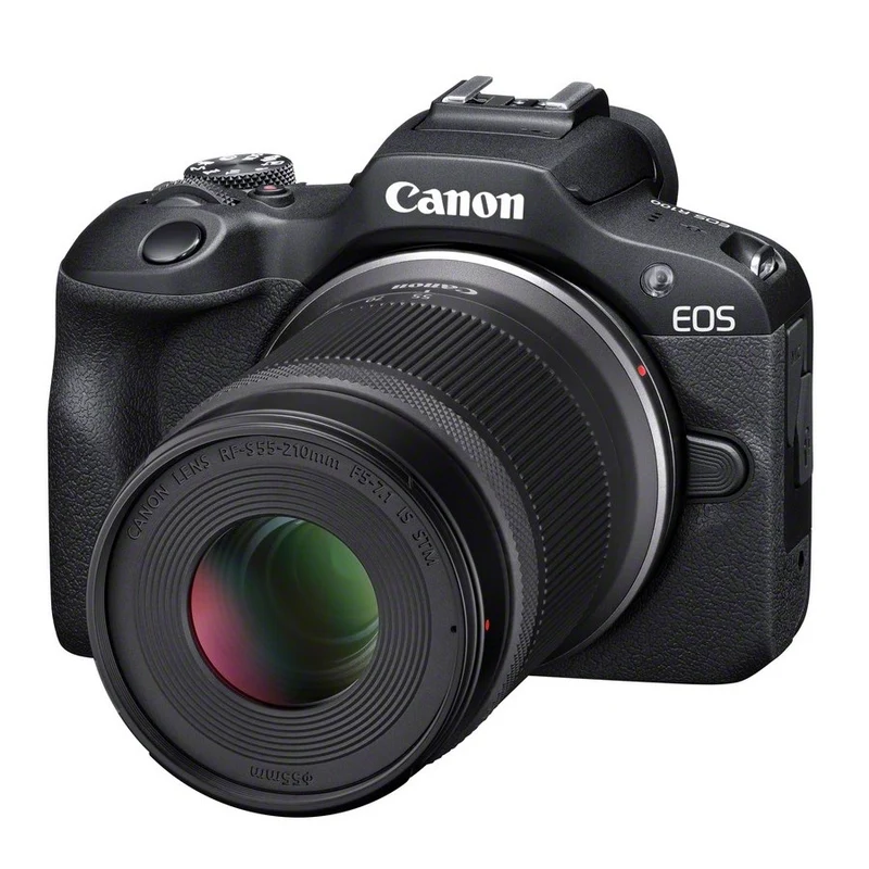 Canon EOS R100 BLACK + RF-S 18-45 IS STM + RF-S 55-210mm f/5-7.1 IS STM