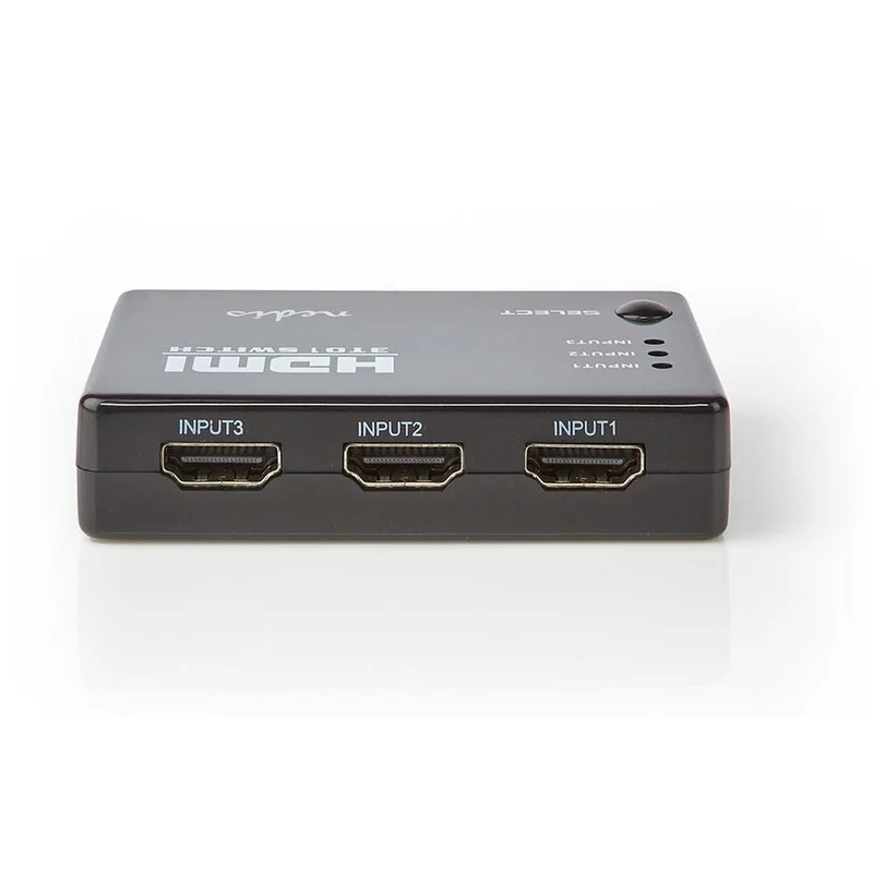 Nedis HDMI Switch 3 Port 3x HDMI Input 1x HDMI output