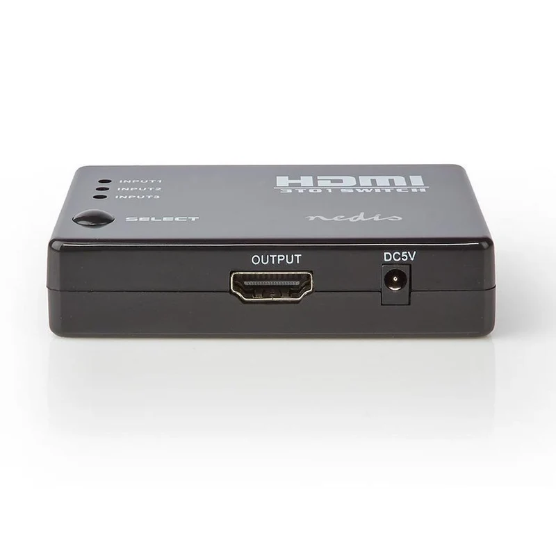 Nedis HDMI Switch 3 Port 3x HDMI Input 1x HDMI output