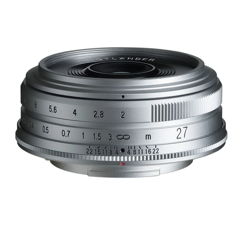Voigtländer Ultron 2,0/27mm, silbernes X-Mount-Objektiv