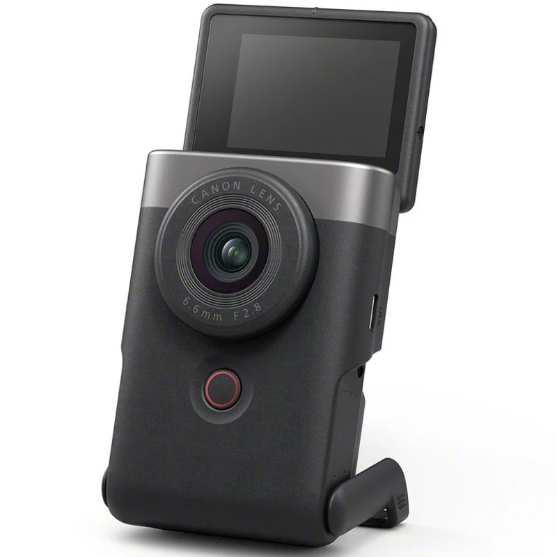 Canon Powershot V10 Silver Advanced Vlogging Kit