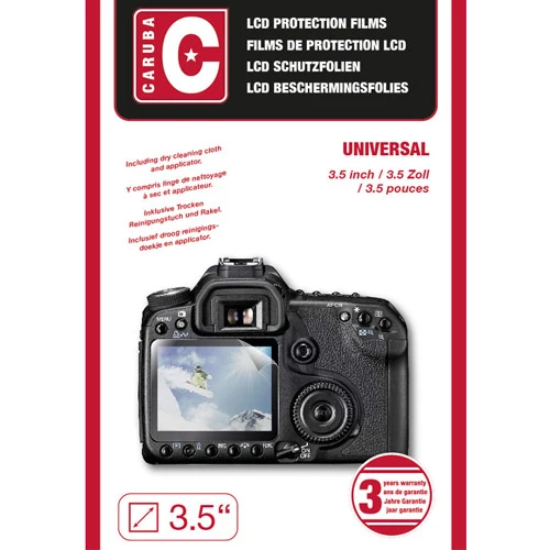 Caruba LCD Cover 3.5" 3 Pieces