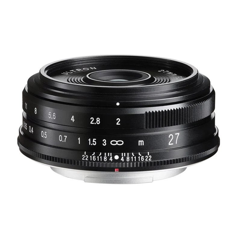Voigtlander Ultron 2.0/27mm, Black X Mount Lens