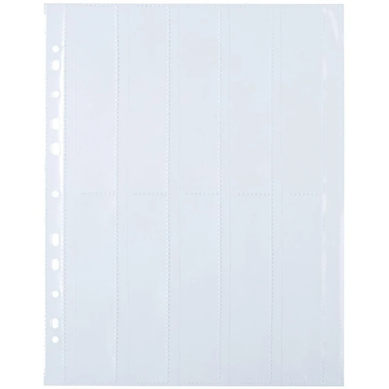 Negative Slipcovers clear, transparent, for 10 x 4 Negatives, 25 pcs