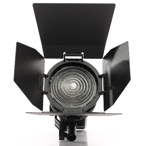Nanlite FL-11 fresnel lens with barn doors for the FZ60