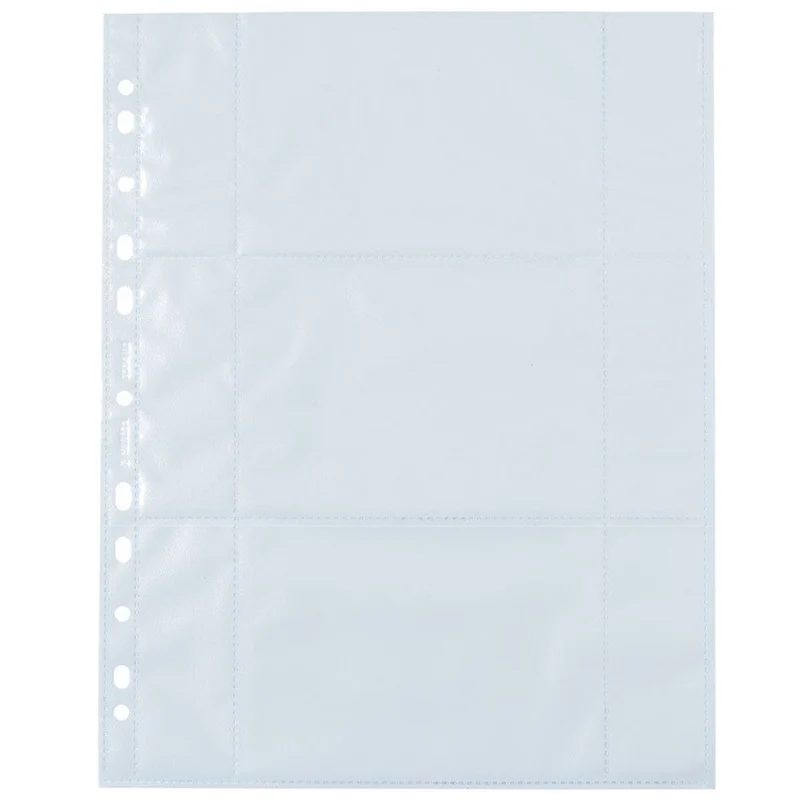 Herma sleeves white 9x13 horizontal 10 pc.
