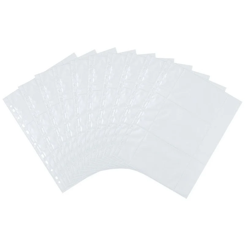 Herma sleeves white 9x13 horizontal 10 pc.