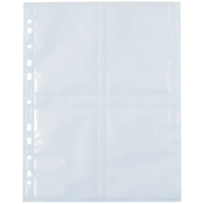 Herma Sichthüllen, weiss, 9x13 hoch, 10 St.