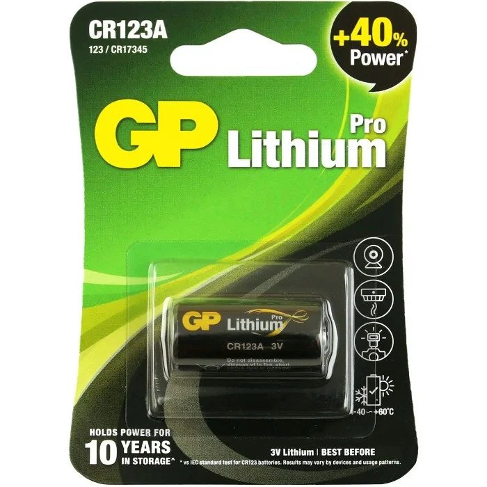 GP CR123A DL123A 1 Stück