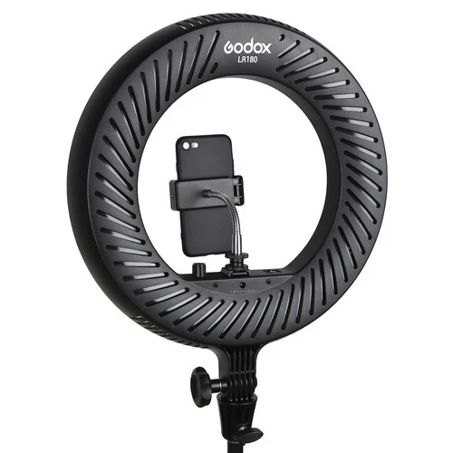 Godox LR180 LED Ring Light Black