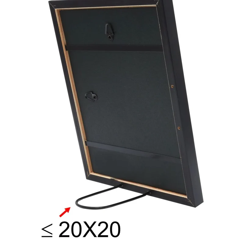 Deknudt Photo frame in black with passe-board 10x15 S43AK2