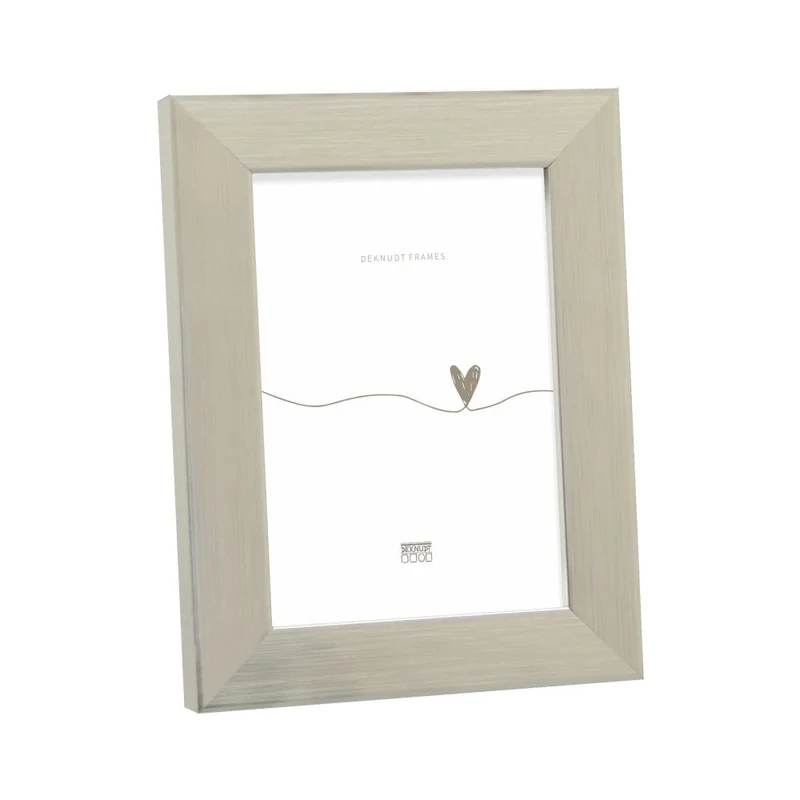 Deknudt Photo frame in shiny silver 18x24 S41VD4