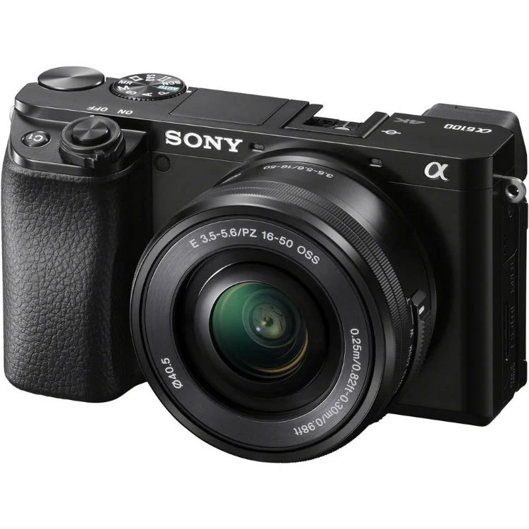 Sony A6100 Gehäuse Schwarz + 16-50mm f/3.5-5.6 PZ OSS II