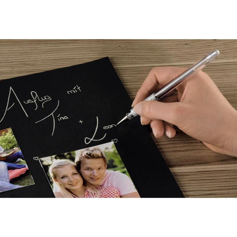 Hama "Hybrid Gel Grip" Creative Pen, silver IP12