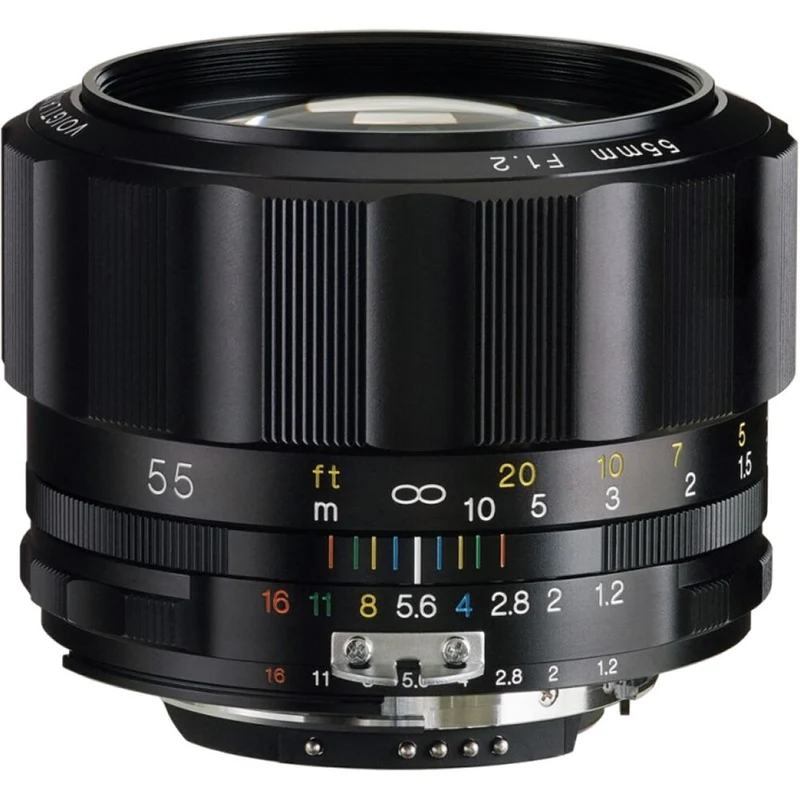 Voigtländer Nokton 55mm f/1.2 SLII-S Nikon Ai-S (CPU) schwarzes Objektiv