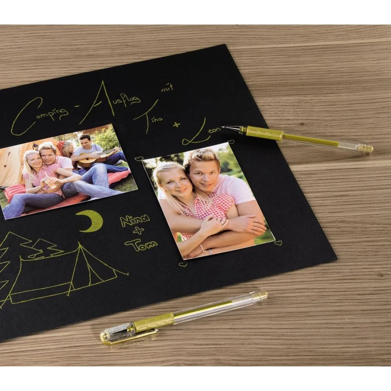 Hama "Hybrid Gel Grip" Creative Pen, gold
