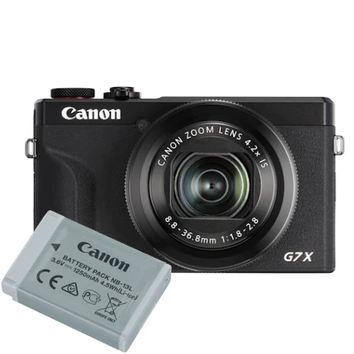 Canon Powershot G7X Mark III Battery Kit Black
