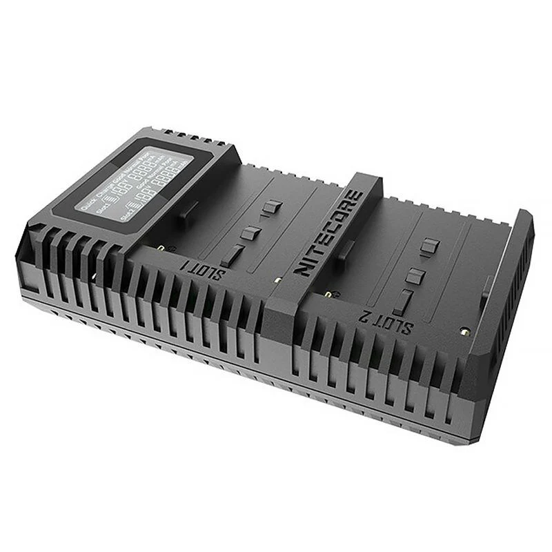 Nitecore USN3 Pro Doppelladegerät für Sony NP F-Serie