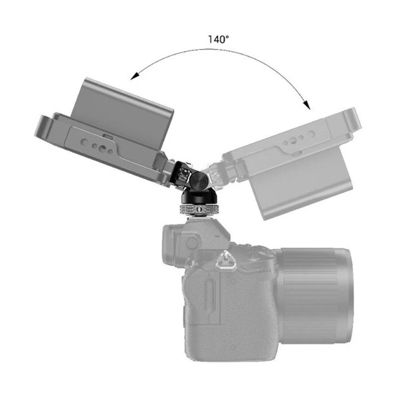 SmallRig Swivel und Tilt Monitor fassung Weißh Cold Shoe BSE2346