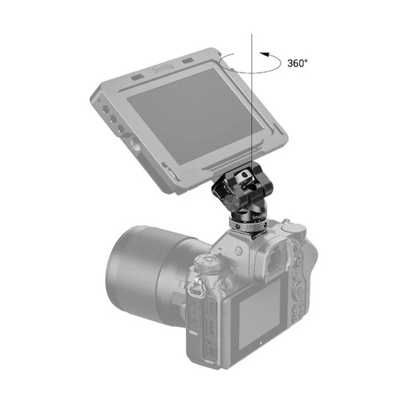SmallRig Swivel und Tilt Monitor fassung Weißh Cold Shoe BSE2346