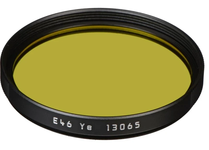 Leica 13065 Filter Yellow E 46 black