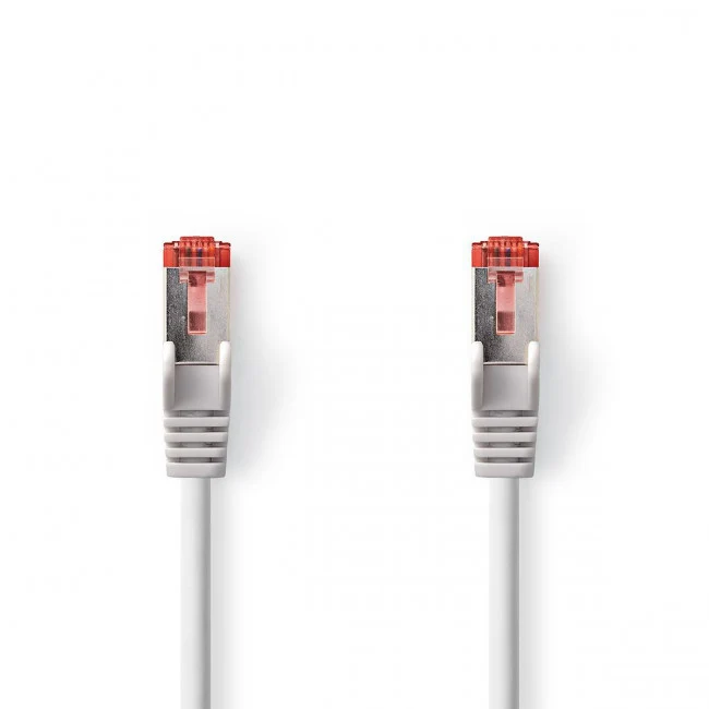 Nedis Cat6 S/FTP Netzwerkkabel RJ45 Stecker - RJ45 Stecker 0,5m grau