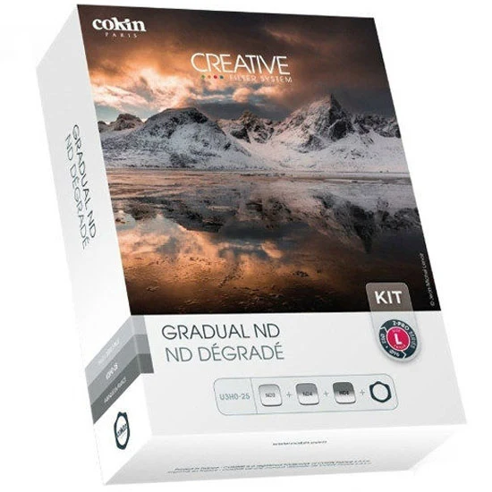 Cokin Gradual ND kit U3HO-25 + Adapter Ring Z-Pro 82mm