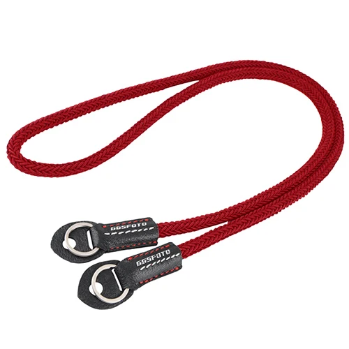 GGS Foto NMS-1BR Neckstrap RoundMount Rot
