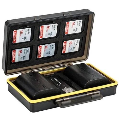 JJC BC 3LPE6 Multi Function Battery Case