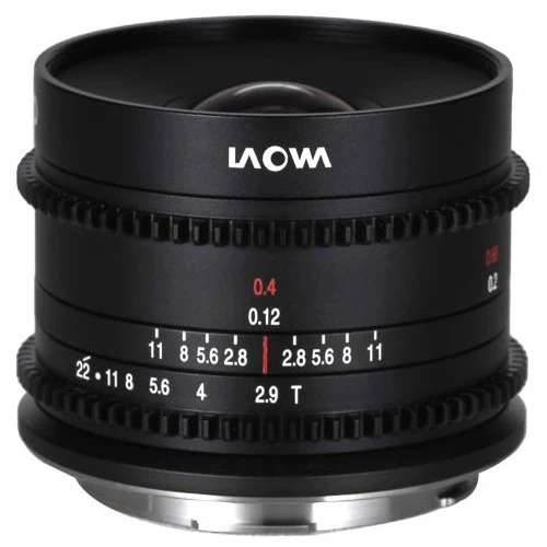 Laowa 9mm T2.9 Zero-D Cine Lens – L mount
