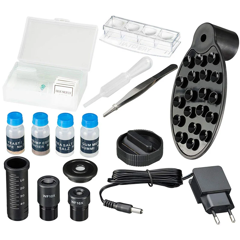 National Geographic Microskop 40–1280x + Adapter