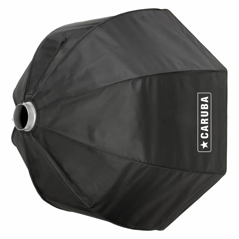 Caruba Quick Assembly Matte Silver Round Softbox 95cm