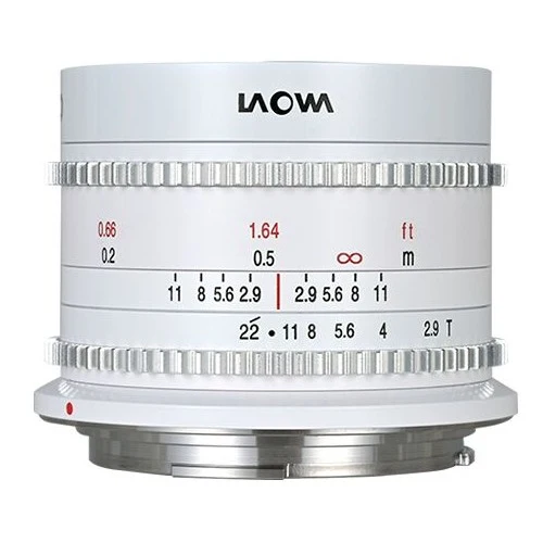 Laowa 9mm T2.9 Zero-D Cine Objektiv Weiß - Canon RF