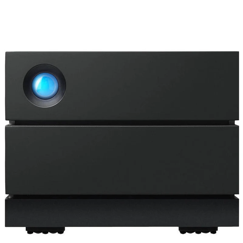 LACIE 2big RAID 8TB Thunderbolt 3 USB-C 3.5inch hot swappable IronWolf Pro drives 7.2rpm + 5 year data recovery
