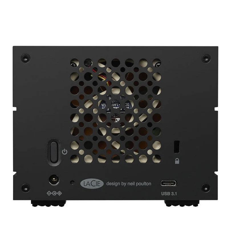 LACIE 2big RAID 16 TB USB-C 3.5inch hot swappable IronWolf Pro drives 7.2rpm + 5 year data recovery