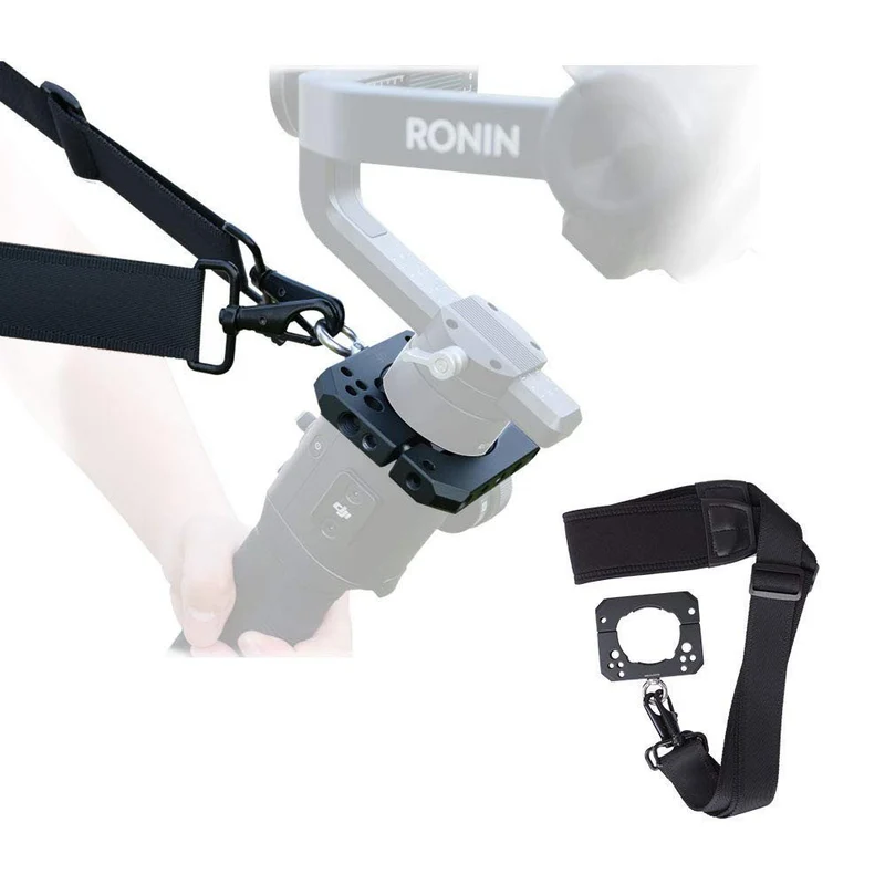 Caruba Weight Release Strap+Ronin S Clamp mit 1/4 3/8 Schraube zur Befestigung von Mikrofon/LED etc.