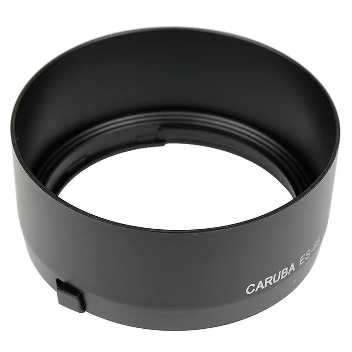 Caruba ES-68 Gegenlichtblende Schwarz für Canon EF 50mm f/1.8