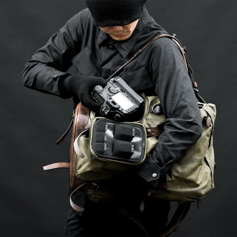 Wotancraft Commander Backpack Army Green