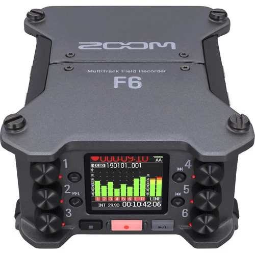 Zoom F6 Multitrack Field Rekorder